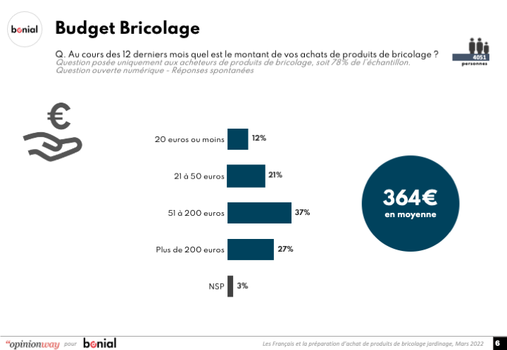 Budget bricolage