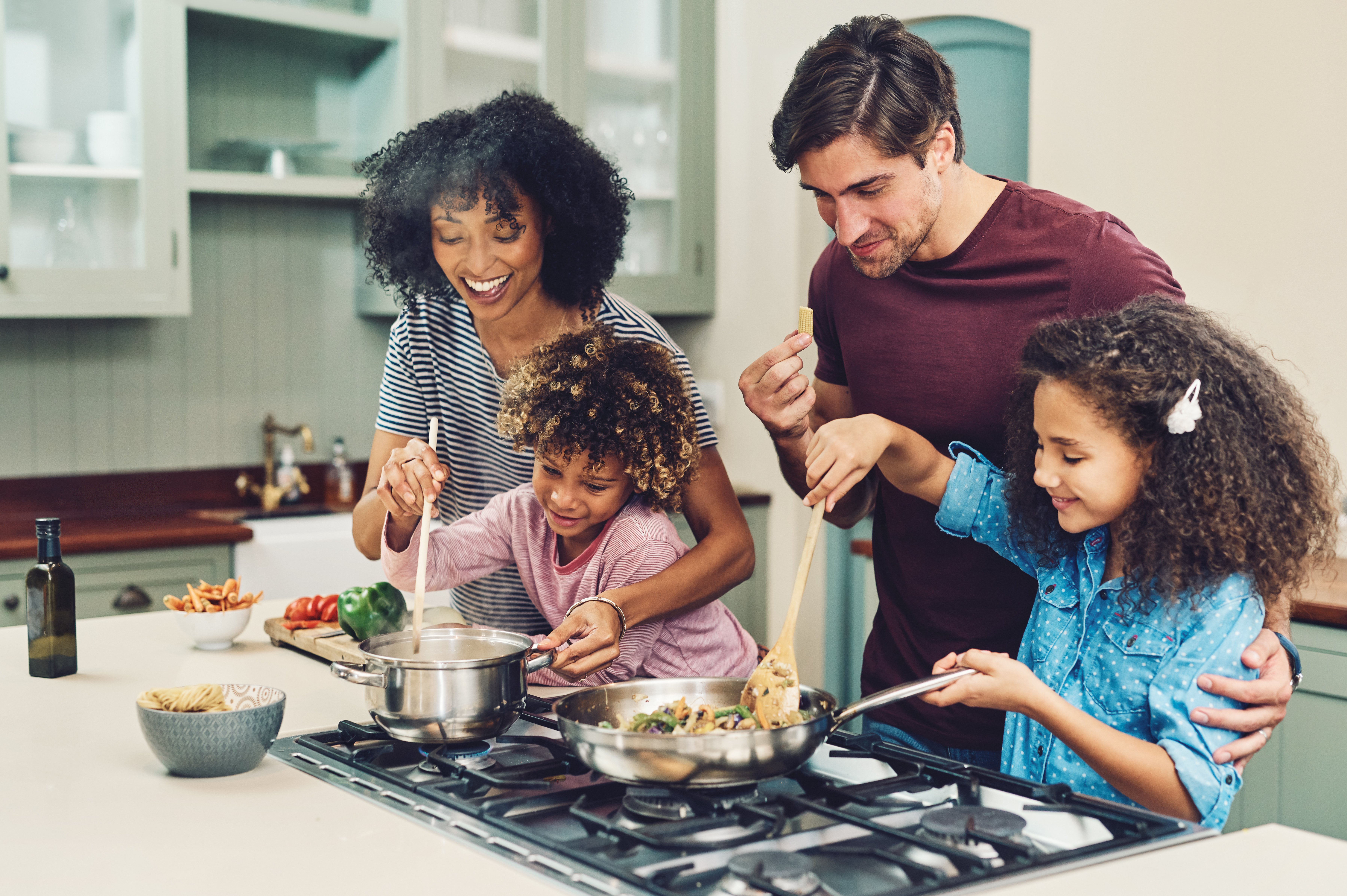 Préparation achat alimentaire pendant le confinement